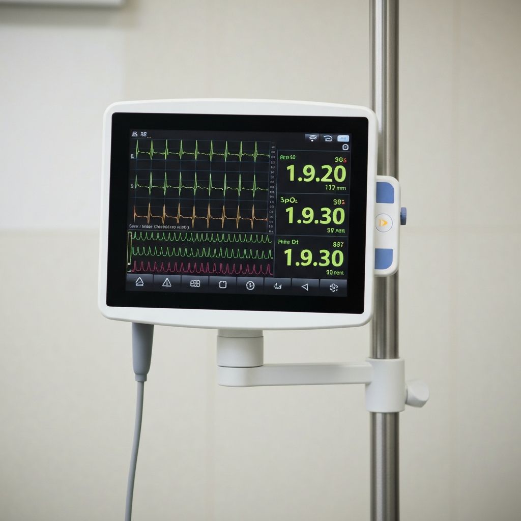 Mecanmed 12-Parameter Patient Monitor
