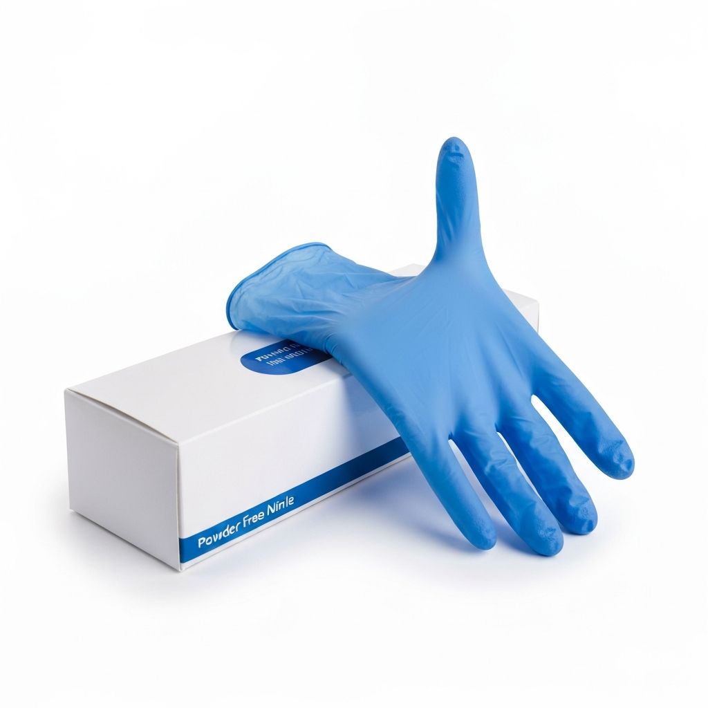 Nitrile Examination Gloves — 100 pcs (M/L/XL)